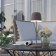 MANNERA Lampe de table extérieure LED taupe