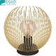 VENEZUELA Lampe de table 1xE27 noir/or