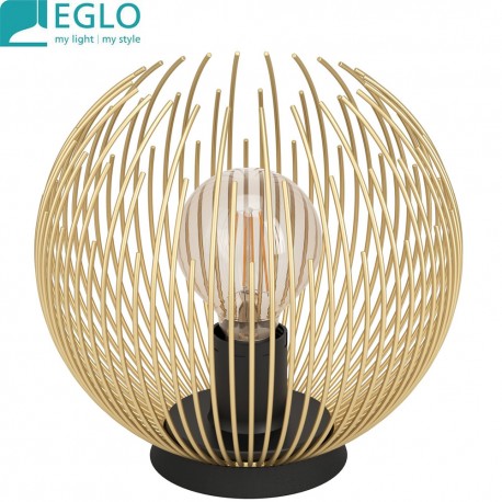 VENEZUELA Lampe de table 1xE27 noir/or