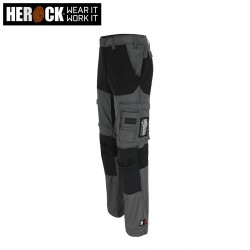 Pantalon HEROCK Hector anthracite/noir