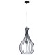 STRINGS Suspension métal filaire noir E27 26cm