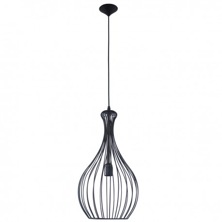 STRINGS Suspension métal filaire noir E27 26cm
