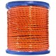 Corde polypropylène toradé orange Ø4mm 50 mètres