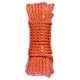 Corde polypropylène toradé orange Ø6mm 10 mètres