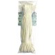 Corde en coton tressé blanc Ø2mm 20 mètres