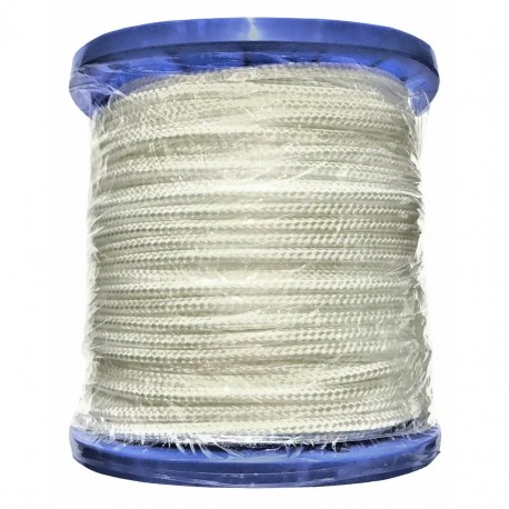 Corde polypropylène tressé blanc Ø2mm 100 mètres