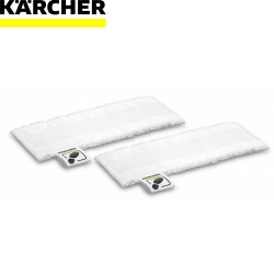 2 microfibres pour nettoyeurs de sol Easy Fix KARCHER