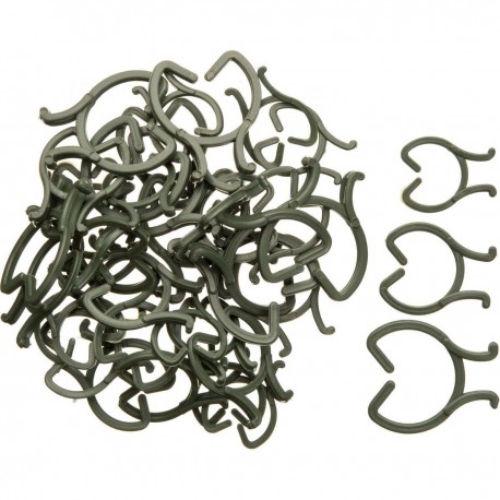 40 bagues de tuteurage réutilisables Ø16-20-25 mm