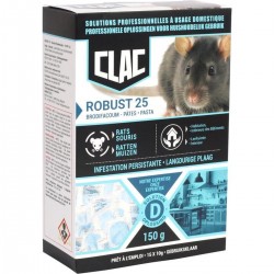 Raticide Clac Robust 25 15x10gr