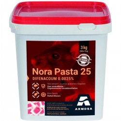 Raticide Clac Nora Pasta 25 seau de 300x10gr