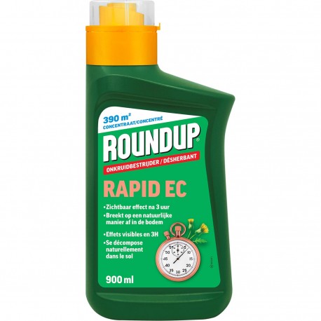 Désherbant total Roundup Rapid 900ml