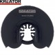 Lame segmentée Ø90mm pour PVC/bois pour outil multi. KREATOR