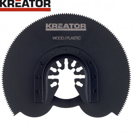 Lame segmentée Ø90mm pour PVC/bois pour outil multi. KREATOR
