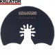 Lame segmentée HSS Ø88mm pour PVC/bois pour outil multi. KREATOR