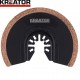 Lame segmentée Ø88mm pour carrelage pour outil multi. KREATOR