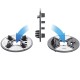 20 plots de terrasse autonivelants SRT1 lambourdes/dalles