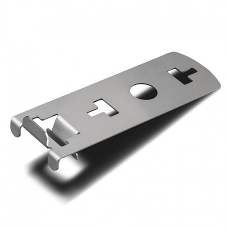 Clip de bordure supérieur pour plot de terrasse