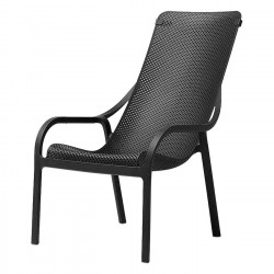 Fauteuil lounge NET anthracite