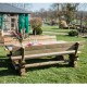 Ensemble Ardennaise avec dossiers 250cm