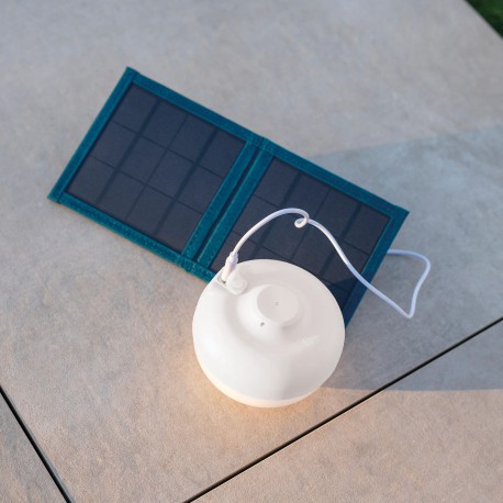 Lampe LED solaire rechargeable CHERRY blanc