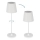 Cabozo lampe de table blanche LED