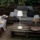 Cabozo lampe de table blanche LED