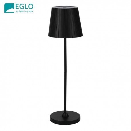 Cabozo lampe de table noire LED