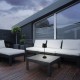 Cabozo lampe de table noire LED