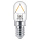 Ampoule claire T20 E14 LED PHILIPS ~15W ND