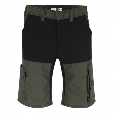 Bermuda enfant  HEROCK HESPAR kaki/noir