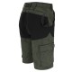 Bermuda enfant  HEROCK HESPAR kaki/noir
