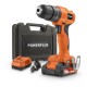 DUAL POWER perceuse-visseuse 20V - en coffret avec batterie et chargeur