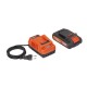 DUAL POWER perceuse-visseuse 20V - en coffret avec batterie et chargeur