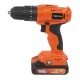DUAL POWER perceuse-visseuse 20V - en coffret avec batterie et chargeur