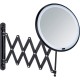 Miroir télescopique WENKO Barona noir