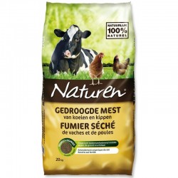 Fumier Séché de vaches et de poules NATUREN