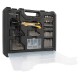 Visseuse-Perceuse sans fil + 134 accessoires POWERPLUS POWX00830 20V