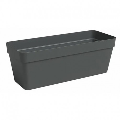 Jardinière avec réserve CAPRI 50 anthracite