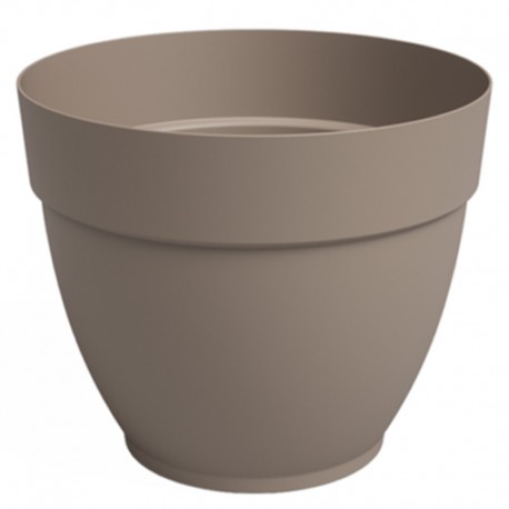 Pot rond CAMPANA 40 taupe
