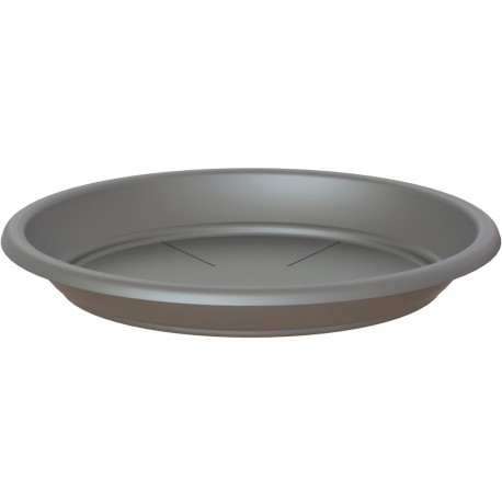 Soucoupe ronde PVC 40 anthracite