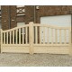 Portail double GIVRY traité 400 x h.130cm