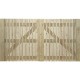 Portail double ROUMONT traité 350 x h.180cm