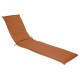 Coussin lit de soleil Terracotta 190 cm