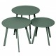 Table basse MASAI vert 45cm
