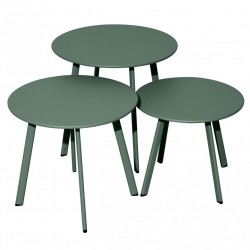 Table basse MASAI vert 45cm