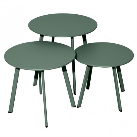 Table basse MASAI vert 45cm