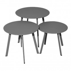 Table basse MASAI graphite 45cm