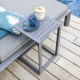 Table d'appoint ESTELLA graphite H56cm