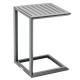 Table d'appoint ESTELLA graphite H56cm