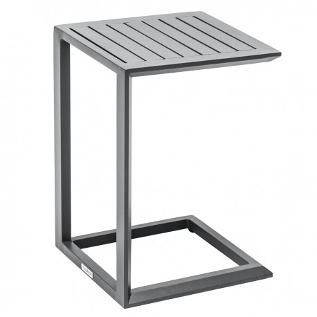 Table d'appoint ESTELLA graphite H56cm